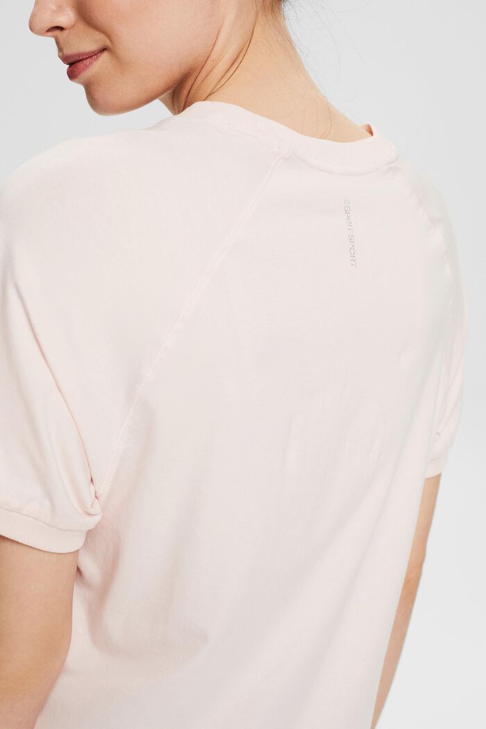 Stretch cotton T-shirt, LIGHT PINK, detail image number 2