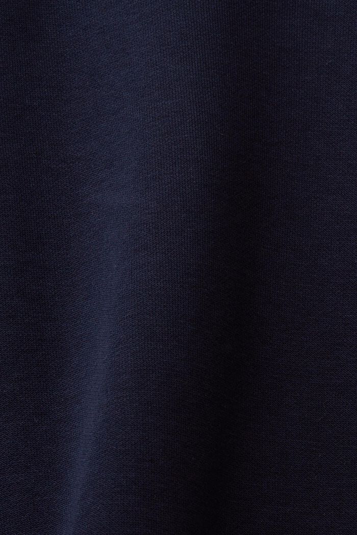 Sweatshirt with logo stitching, NAVY, detail image number 4