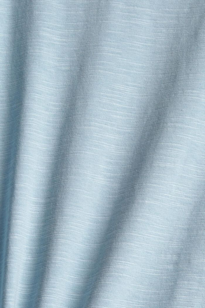 T-shirt made of 100% organic cotton, GREY BLUE, detail image number 1