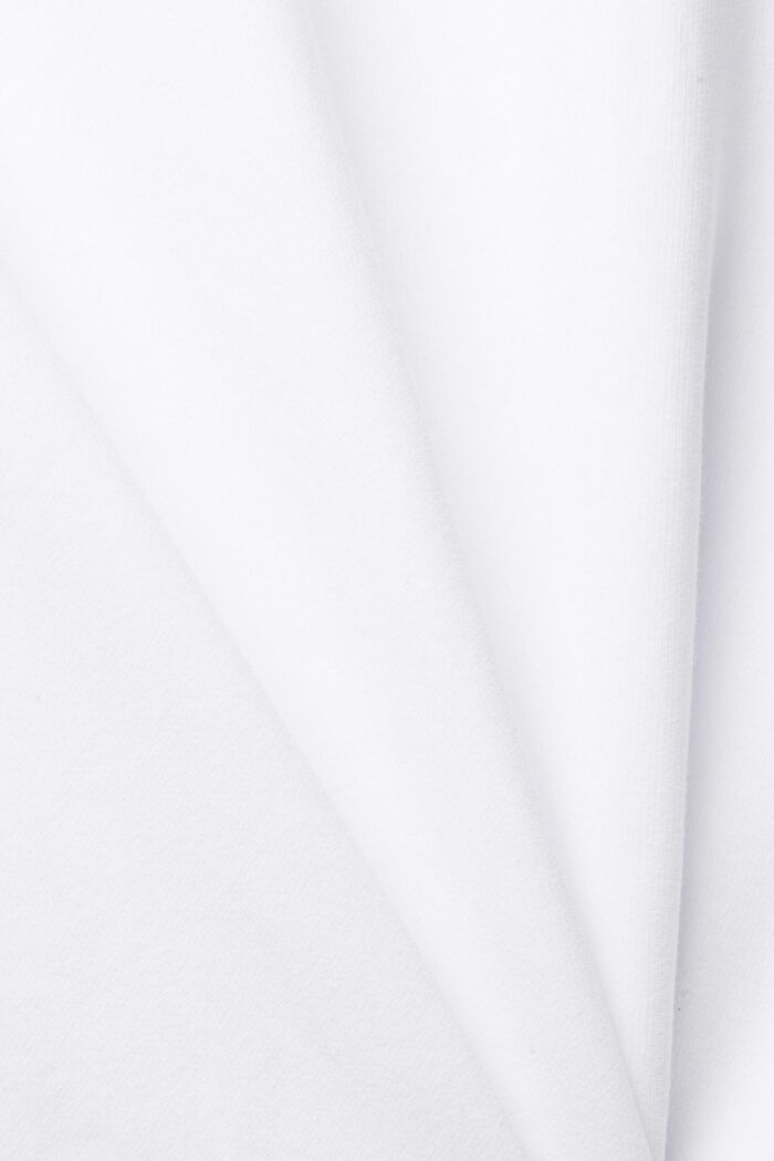 Recycled: plain-coloured sweatshirt, WHITE, detail image number 2