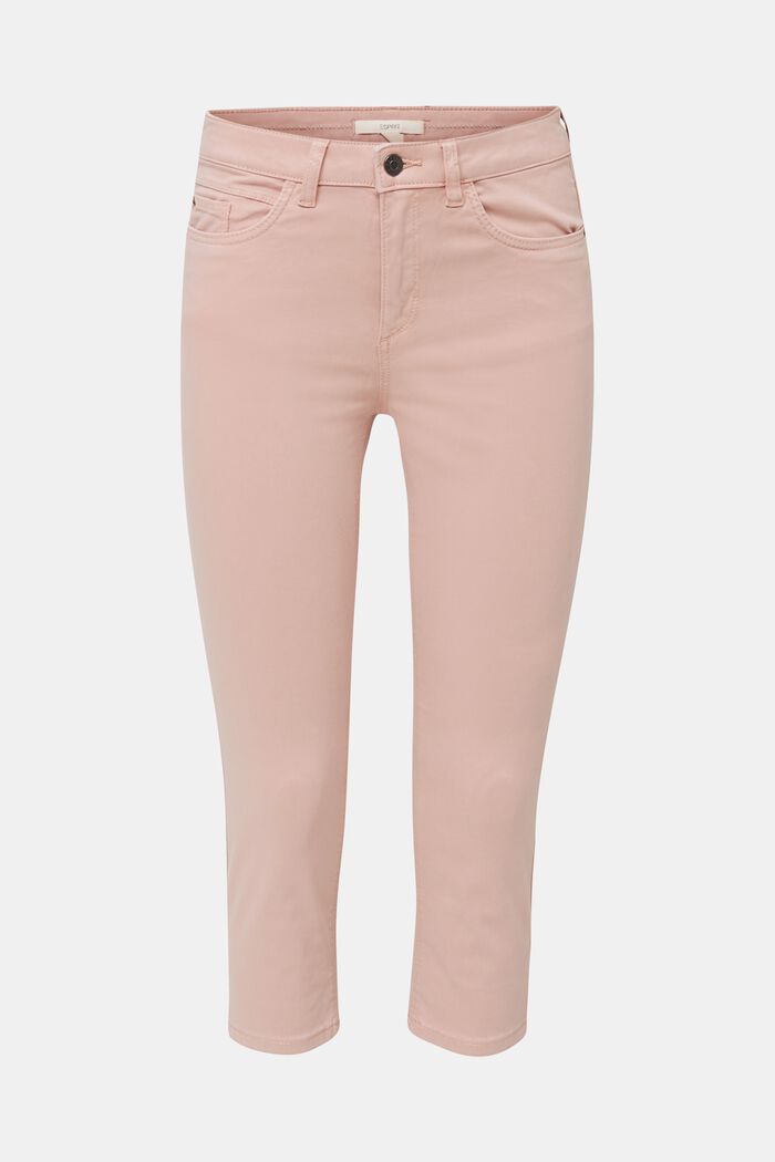 Soft Capri trousers with Lycra® xtra life™, OLD PINK, detail image number 0