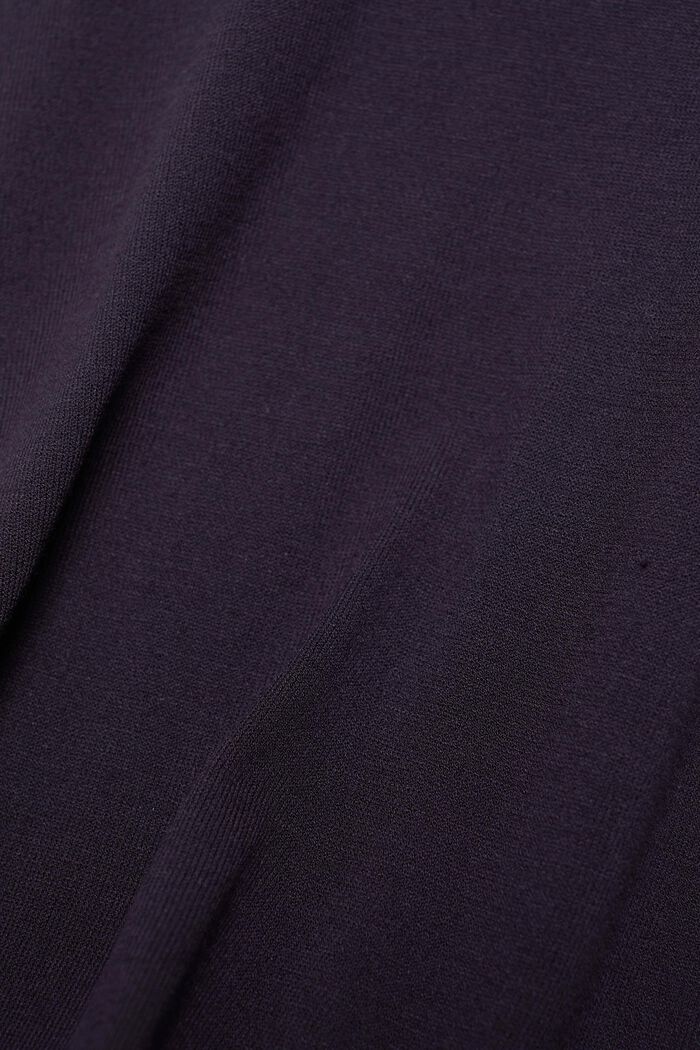 Jumper with frills, LENZING™ ECOVERO™, NAVY, detail image number 4