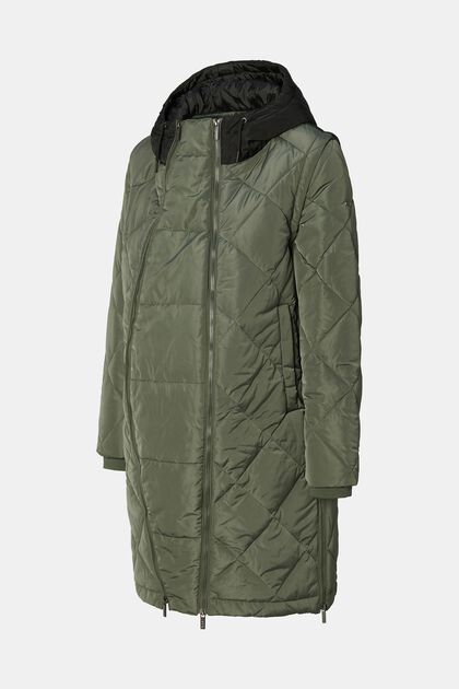 MATERNITY 3-in-1 Padded Quilted Jacket
