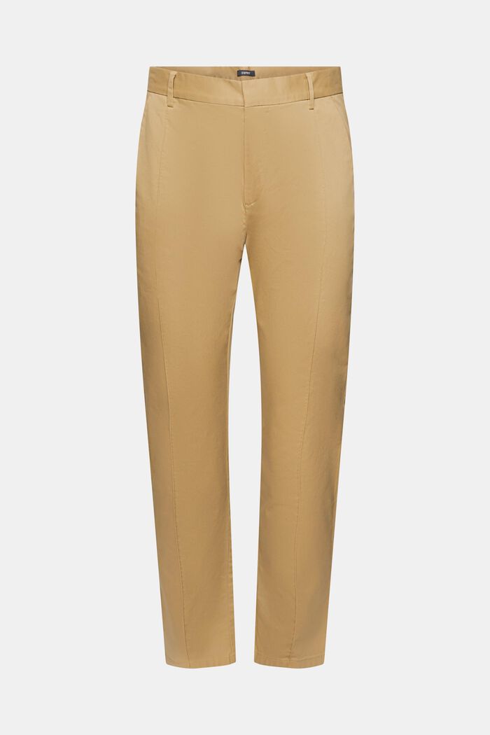 Pintuck trousers, KHAKI BEIGE, detail image number 7