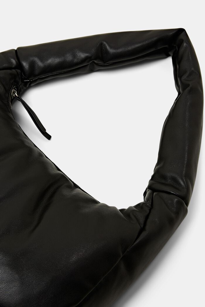 Padded Shoulder Bag, BLACK, detail image number 1