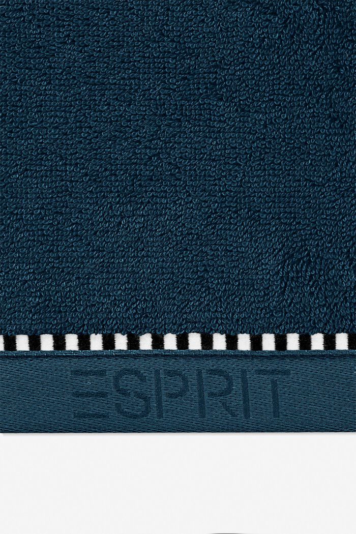 With TENCEL™: terry cloth towel collection, DARK PETROL, detail image number 1