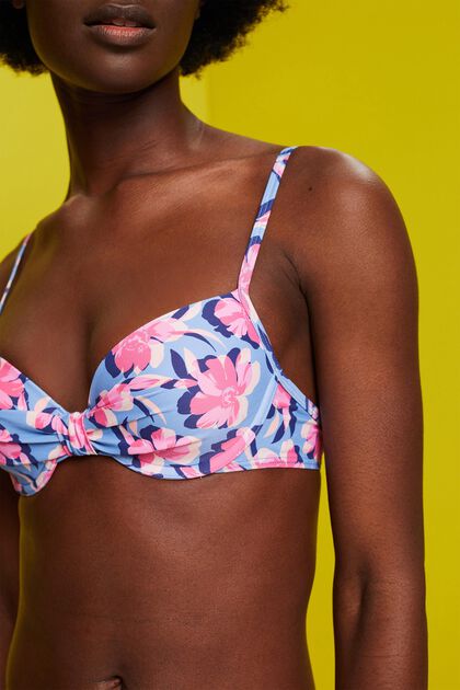 Recycled: padded and wired bikini top