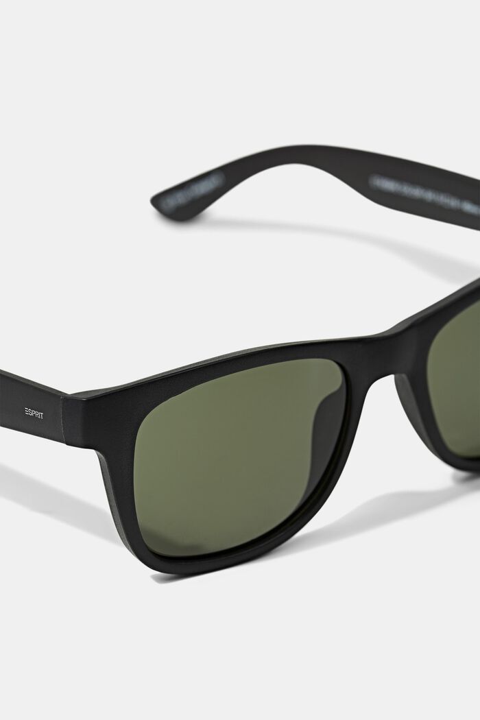 Sports sunglasses with colour graduation, GREEN, detail image number 1