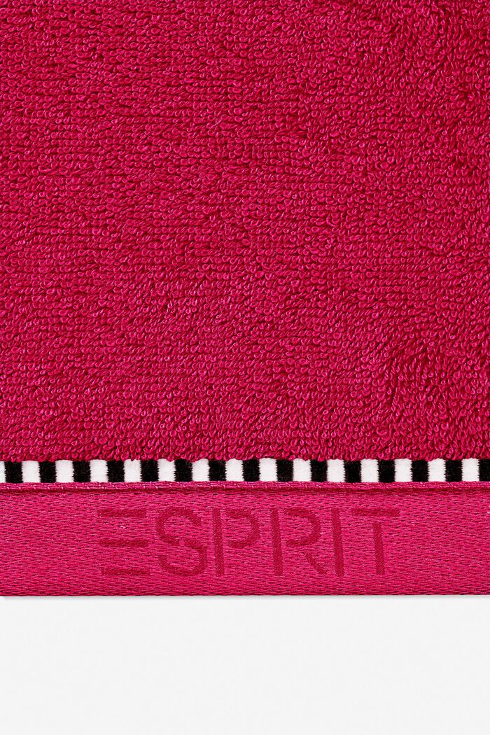 With TENCEL™: terry cloth towel collection, RASPBERRY, detail image number 1