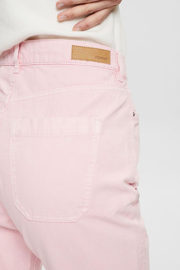 Containing hemp: straight-leg trousers, LIGHT PINK, detail image number 5
