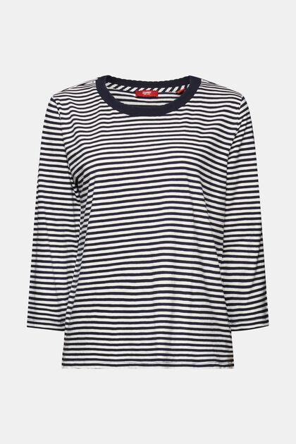 Striped Long-Sleeve Top