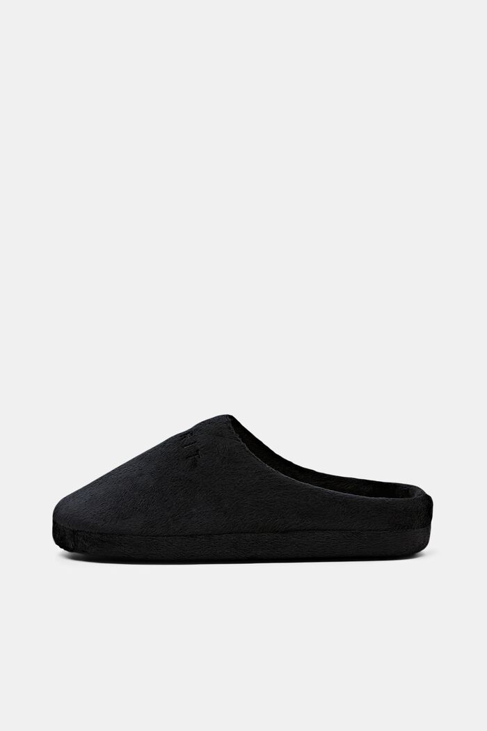Basic home slippers, BLACK, detail image number 0