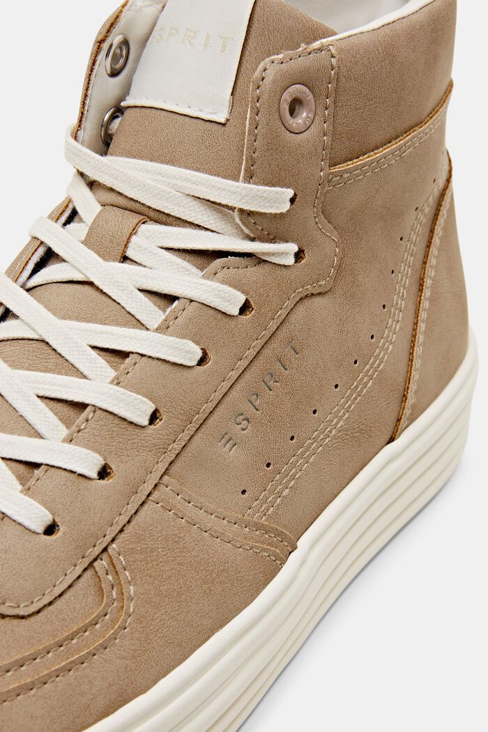 High-top trainers, SAND, detail image number 3