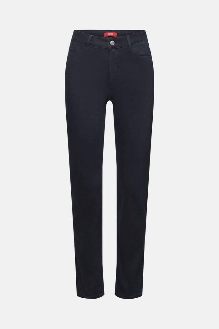 Slim fit stretch trousers, BLACK, detail image number 7