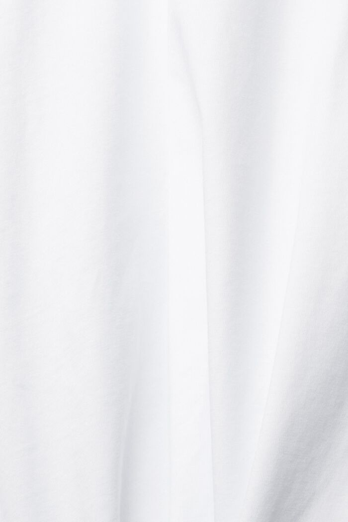 Jersey T-shirt with a breast pocket, WHITE, detail image number 6