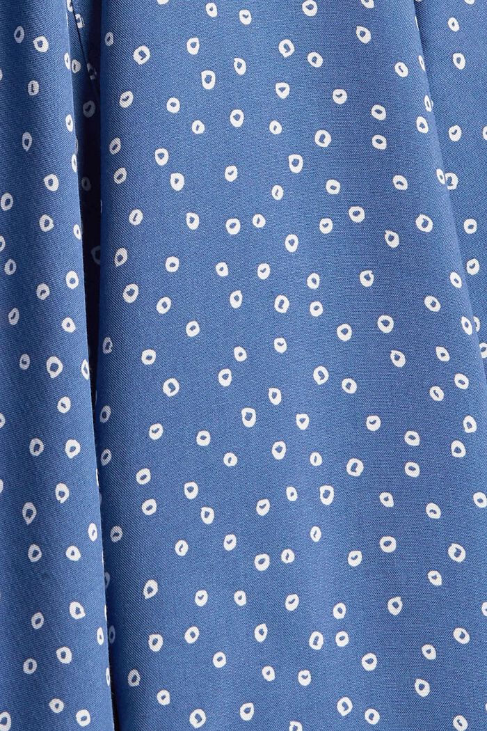 Henley blouse made of LENZING™ ECOVERO™, BLUE LAVENDER, detail image number 1
