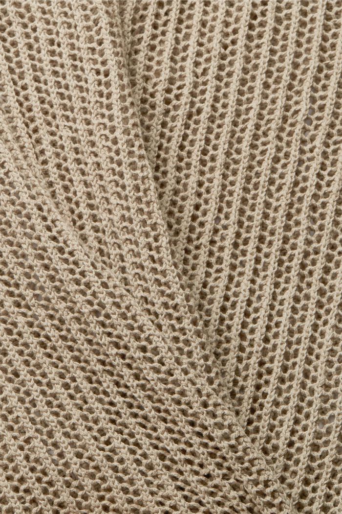 Knit sweater, PALE KHAKI, detail image number 6