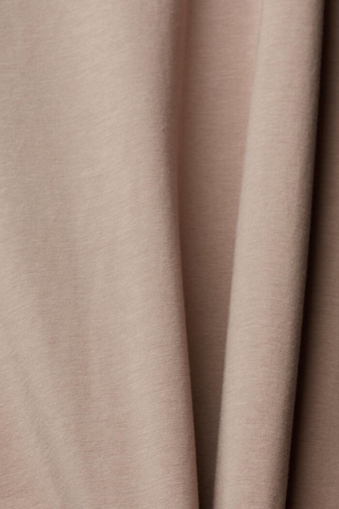 Long sleeve top with thumb holes, BEIGE, detail image number 0