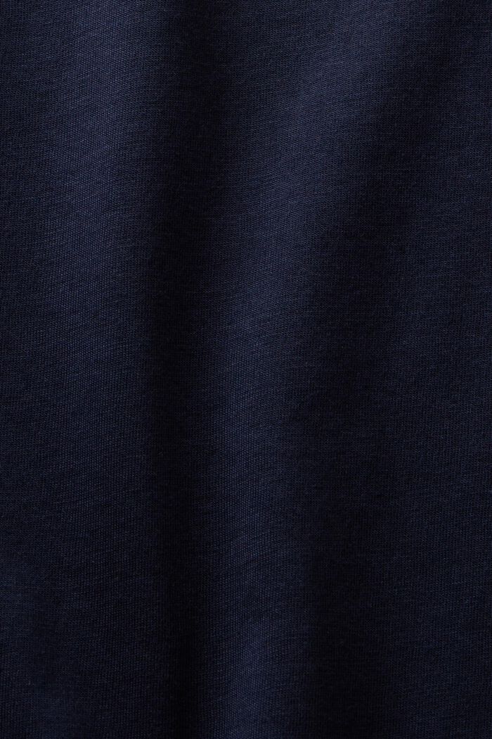 Sequin Print Sleeveless T-Shirt, NAVY, detail image number 5
