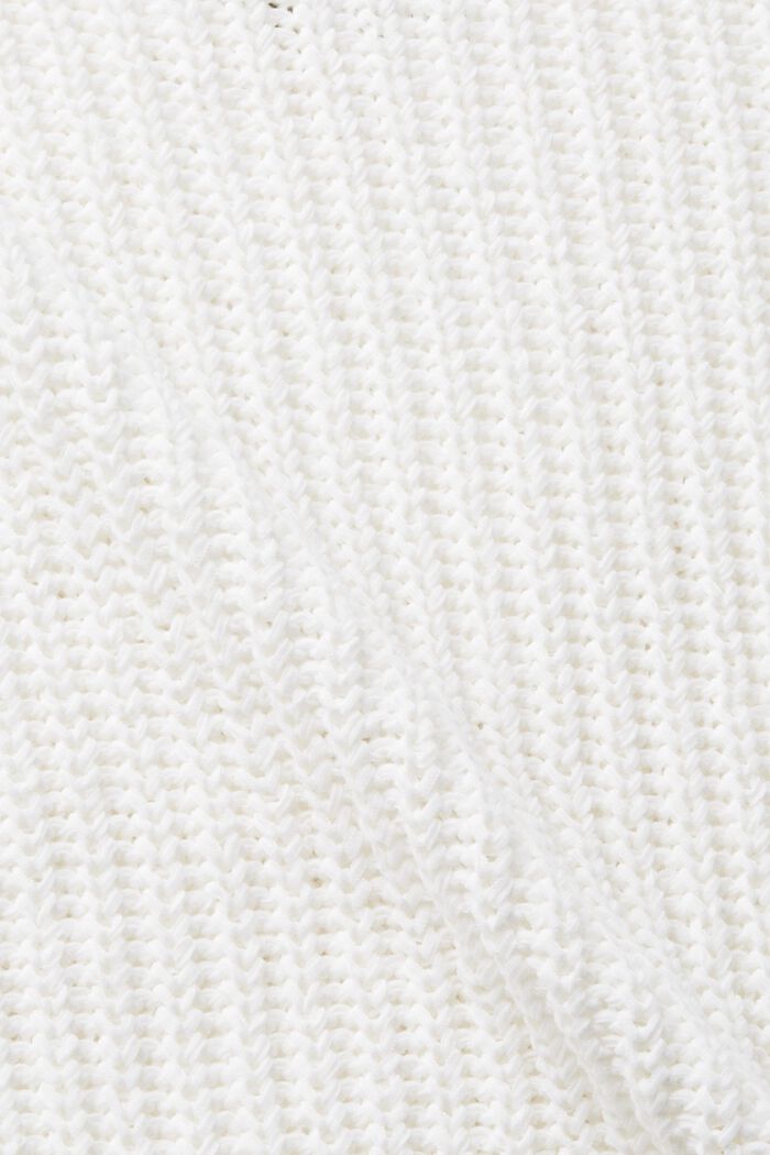 Open-Knit Sweater, OFF WHITE, detail image number 5