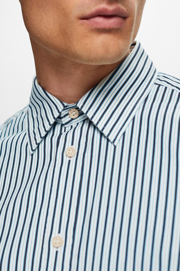 Striped shirt, 100% cotton, ICE, detail image number 1