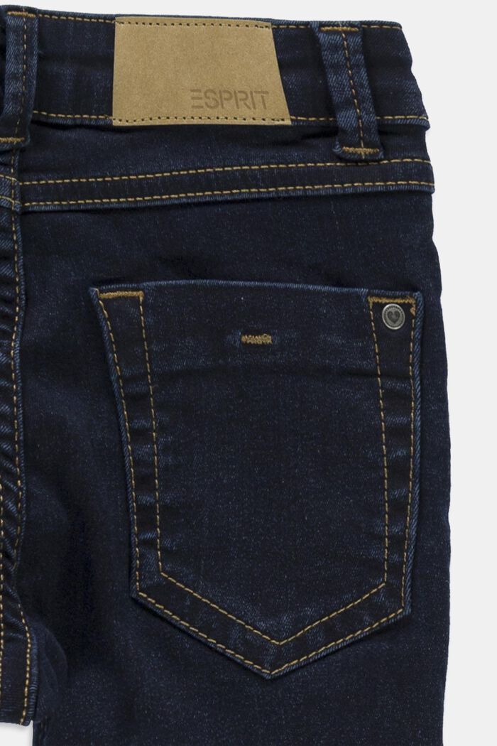 Stretch jeans in blended cotton, BLUE RINSE, detail image number 2