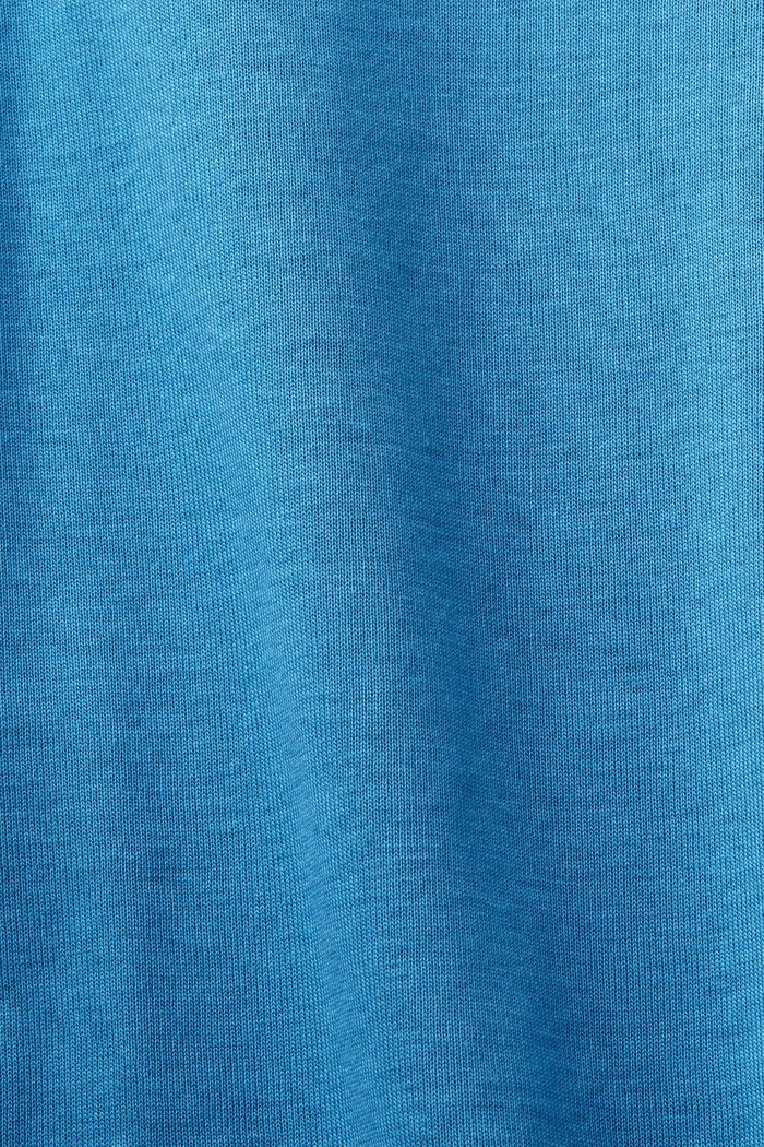 Cotton Jersey Longsleeve Top, BLUE, detail image number 5