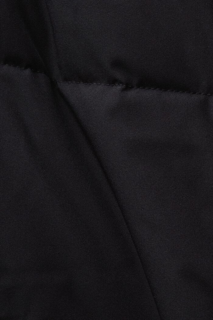 Down Puffer Coat, BLACK, detail image number 5