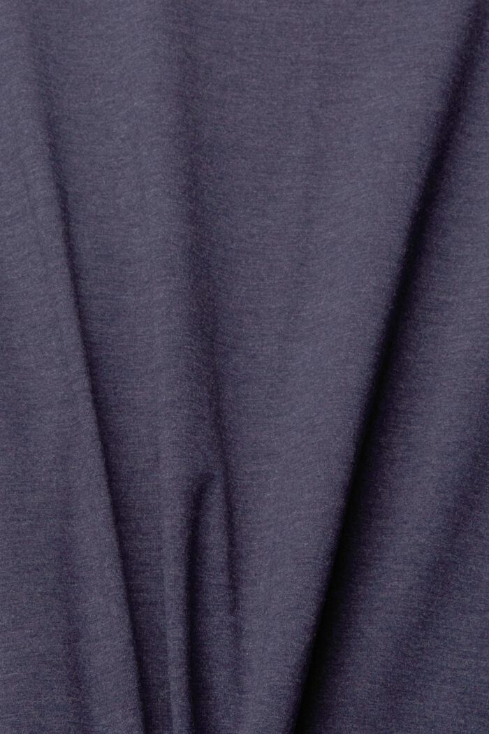 Jersey nightshirt, NAVY, detail image number 1
