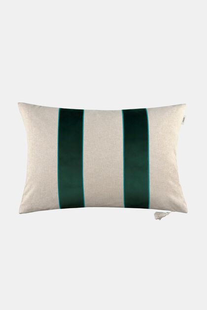Contrast Striped Cushion Cover