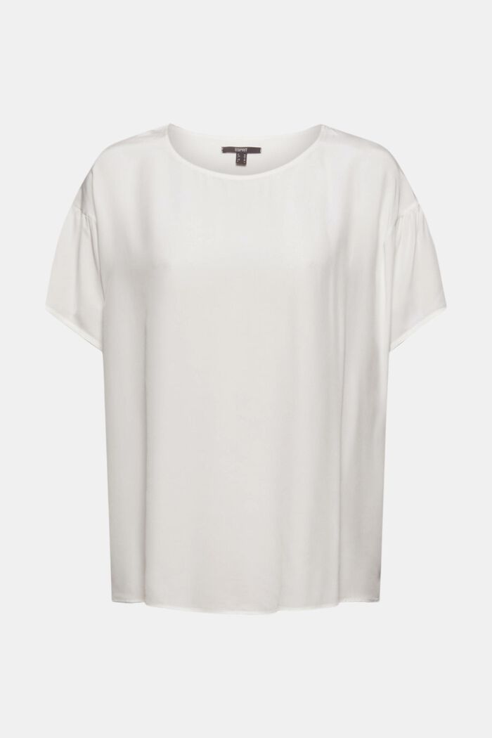 Short sleeve blouse with LENZING™ ECOVERO™