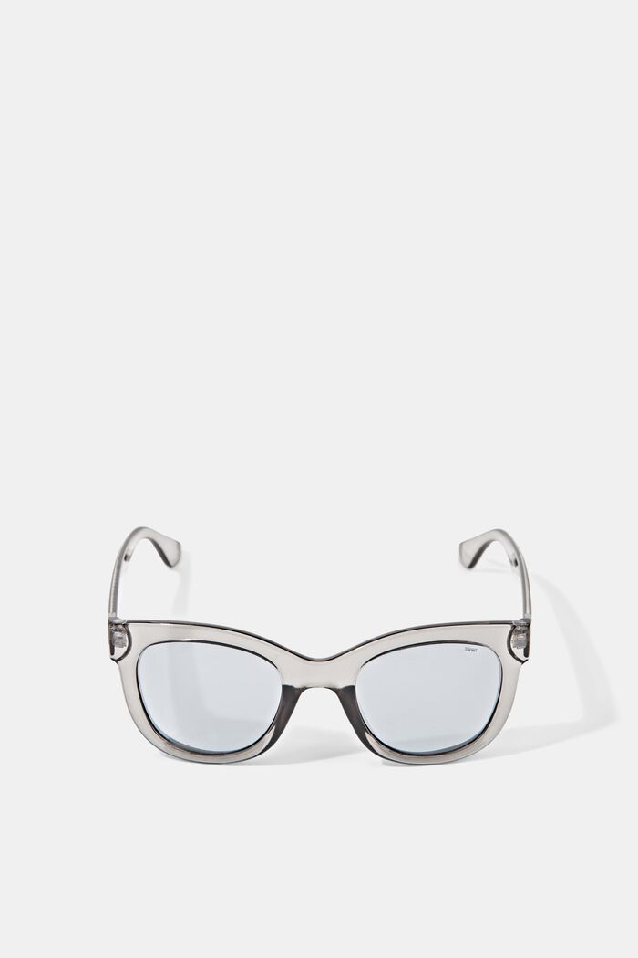 Mirrored statement sunglasses, GREY, detail image number 0