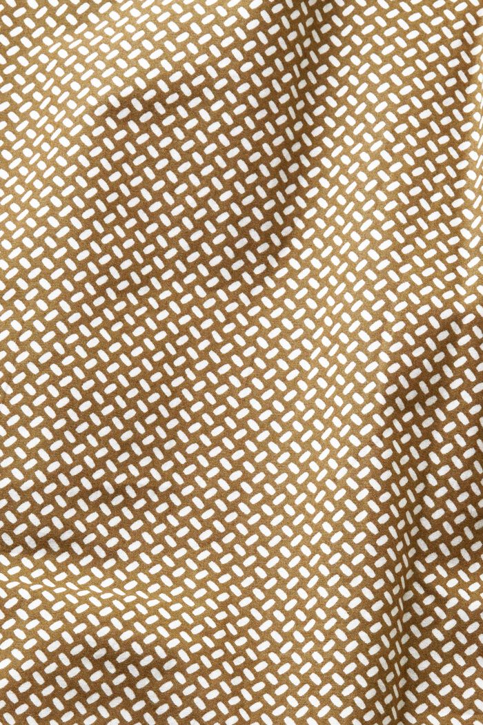 Printed Short-Sleeve Shirt, OLIVE, detail image number 5
