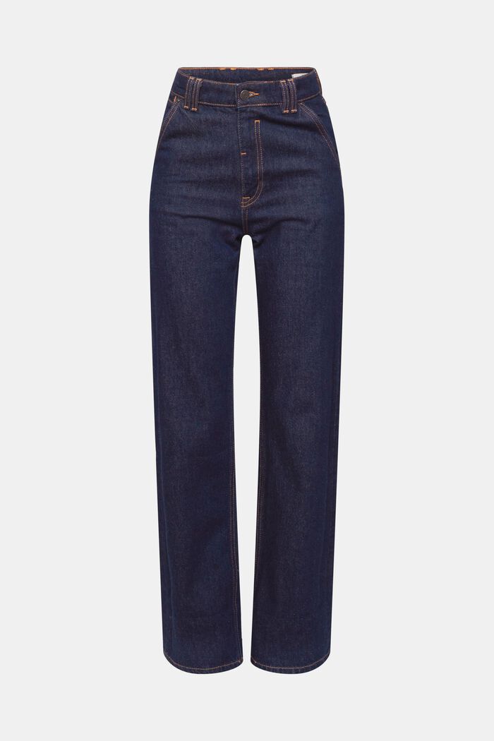 Straight leg jeans, BLUE RINSE, overview