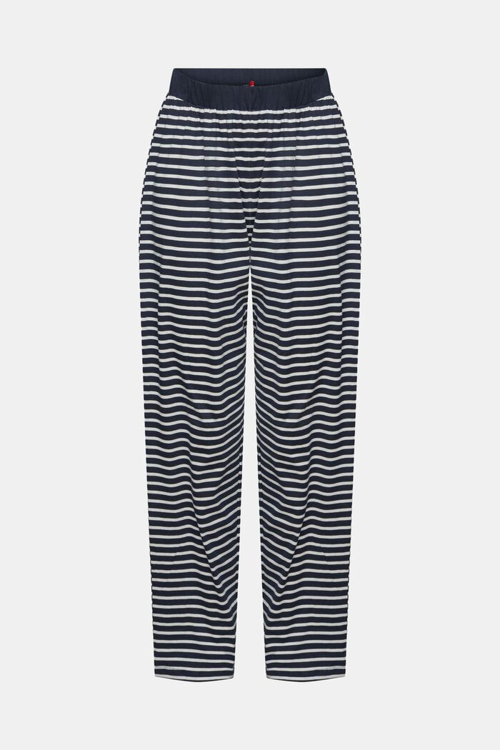 Striped  Pull-On Pajama Pant, NAVY, detail image number 6
