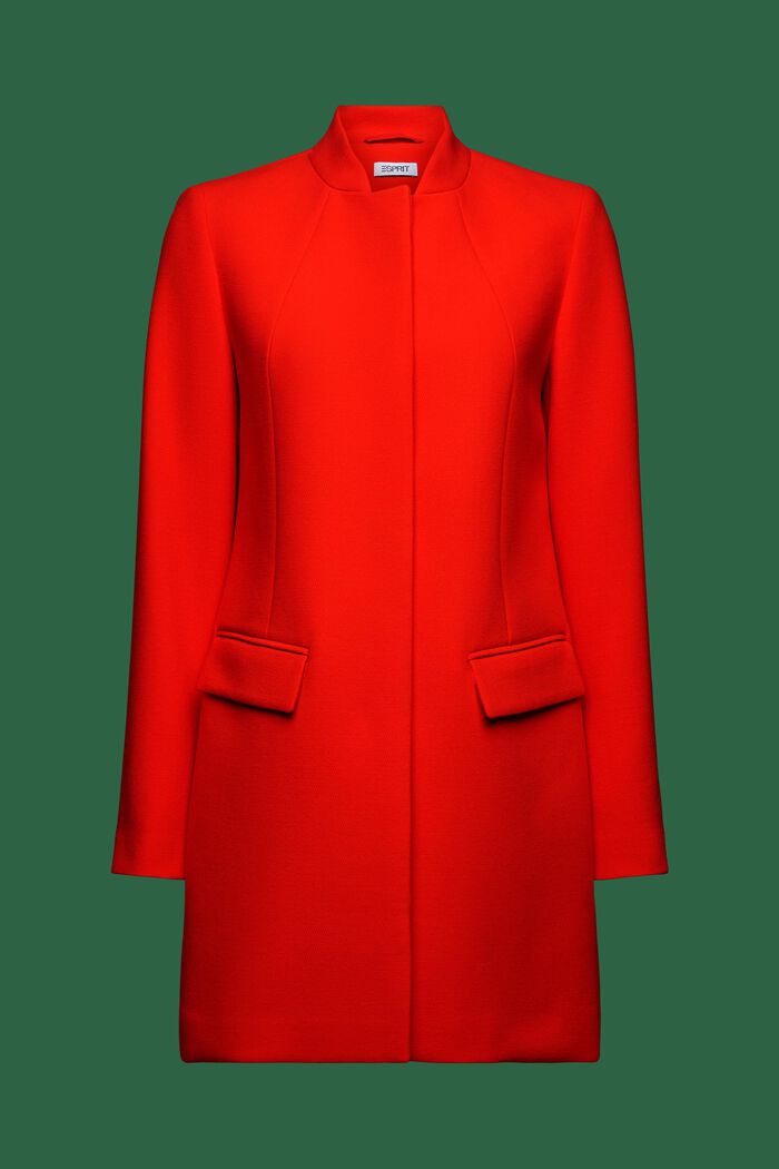 Blazer Coat, RED, detail image number 7