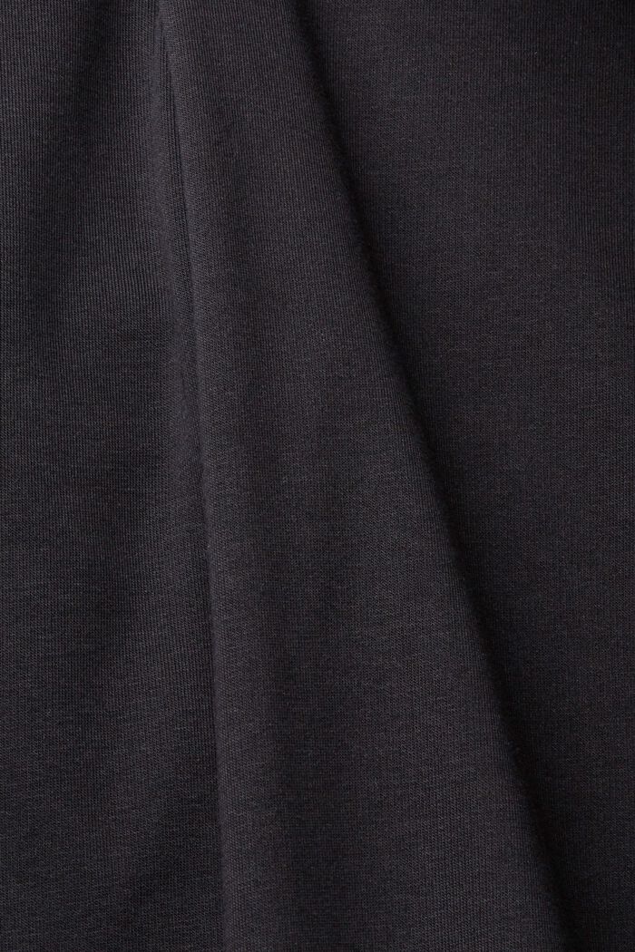Drawstring sweatshirt, BLACK, detail image number 1