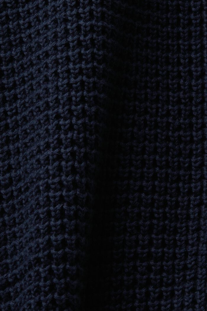 Cable Knit Half-Zip Sweater, NAVY, detail image number 5