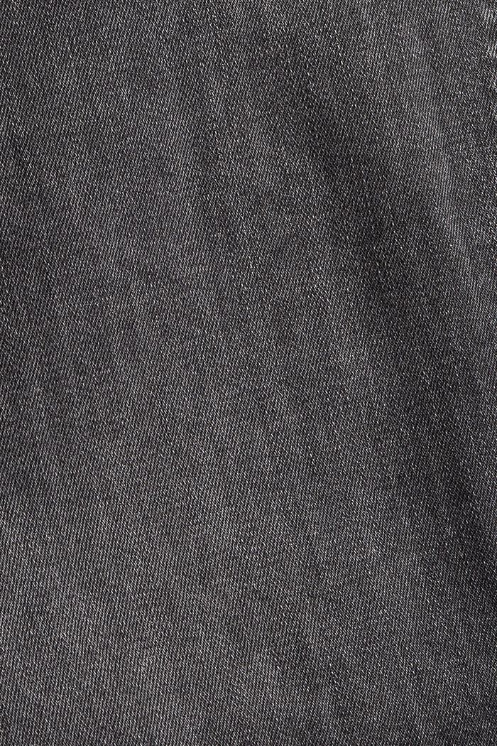 Stretch jeans made of blended organic cotton, GREY DARK WASHED, detail image number 4