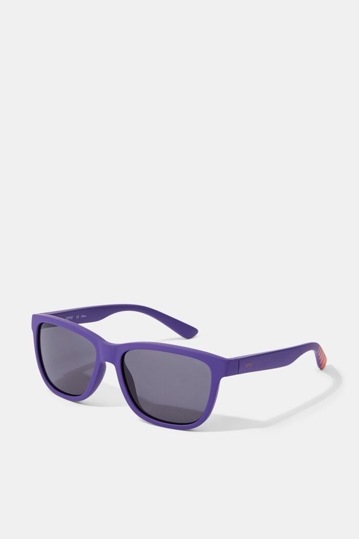 Rectangular sunglasses, PURPLE, overview