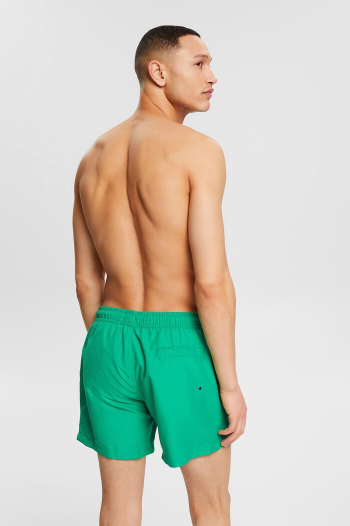 Lightweight swim shorts, GREEN, detail image number 1