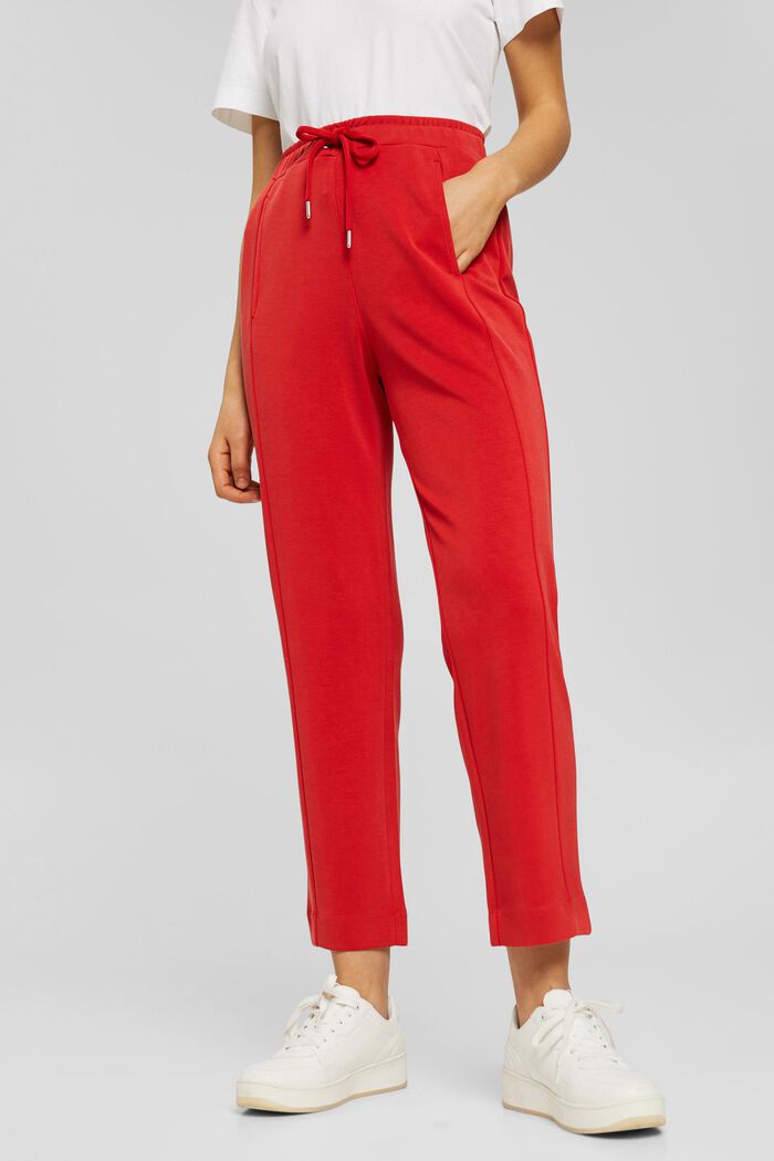 Trousers, ORANGE RED, overview