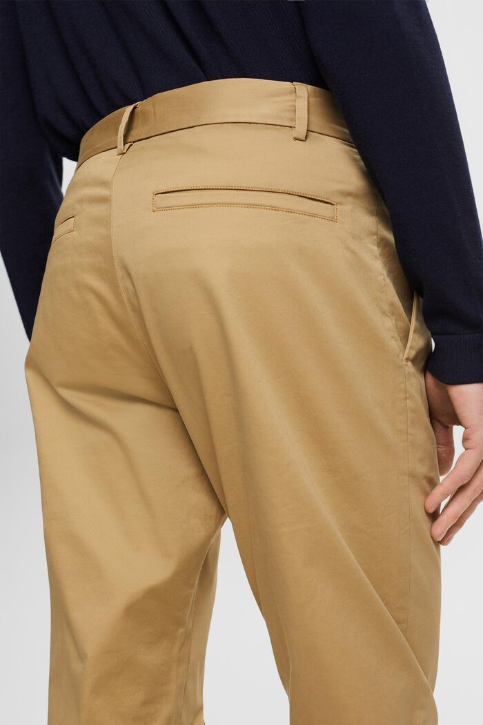 Pintuck trousers, KHAKI BEIGE, detail image number 2