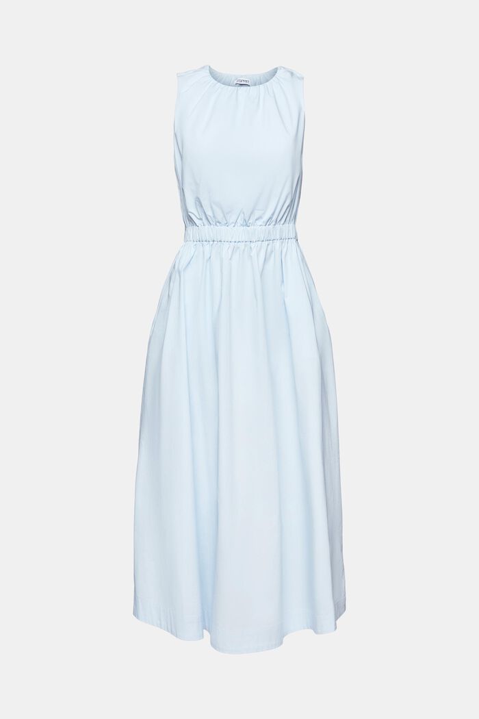 Sleeveless Midi Dress, LIGHT BLUE, detail image number 7
