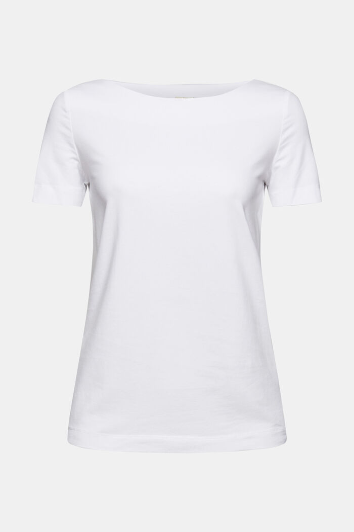 Jersey T-shirt, WHITE, detail image number 5