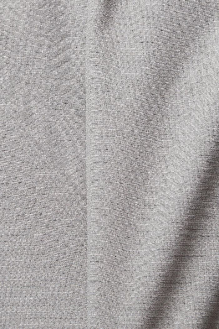WAFFLE TEXTURE mix & match trousers, GREY, detail image number 7