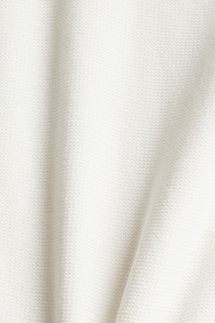 With TENCEL™: knitted sleeveless jumper , OFF WHITE, detail image number 4