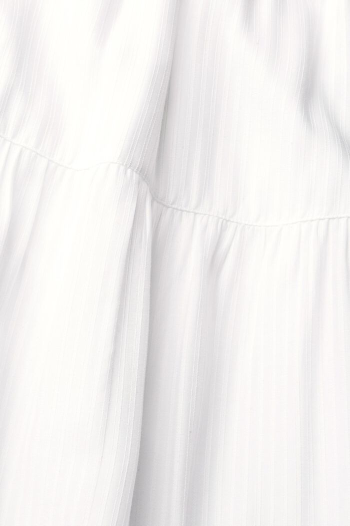 Dress with delicate stripes, WHITE, detail image number 6