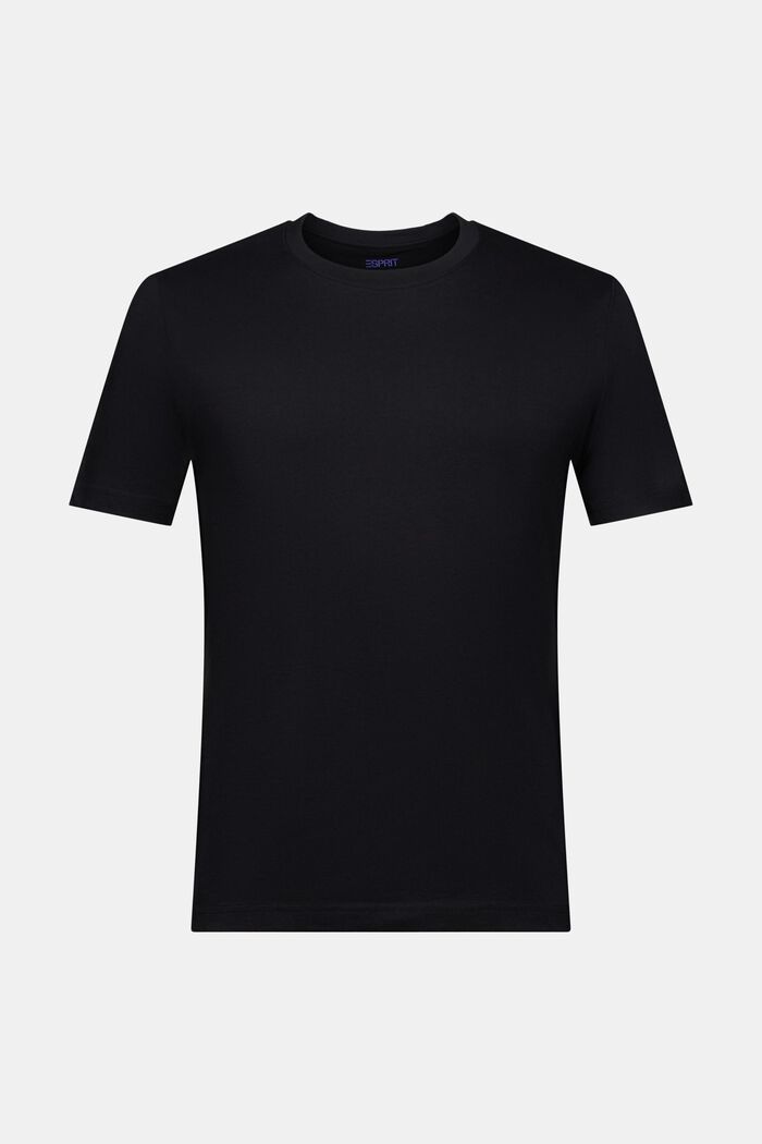 Organic Cotton Jersey T-Shirt, BLACK, detail image number 5