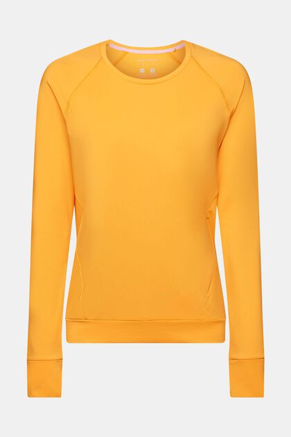 Long-sleeved sports top with E-Dry